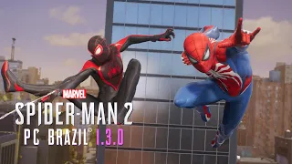 Marvel's Spider-Man 2 PC Port Brazil Free Roam NG+ 100% Gameplay