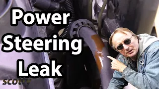 How to Find Power Steering Leak in Your Car (Hose Replacement)