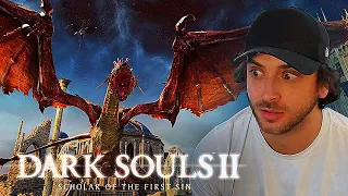 Slaying the Red Dragon & a Familiar Boss - Dark Souls 2 - Part 4