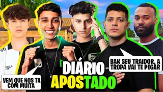 DIÁRIO APOSTADO! TIME BAK E TIME NOBRU QUEBRARAM A CALL! BAK FARPOU CEROL! FT. TWO9, RUSTY, GORILA