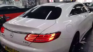 Mercedes benz S63 AMG Window Tinting video