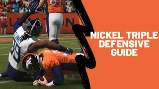 Madden 22 Blitz Breakdown - Why The Nickel Triple Is  The Best Blitzing Formation In Madden 22