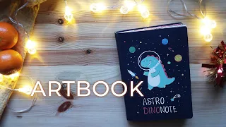 ARTBOOK | законченный блокнот с коллажами