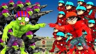 Speed Nick Transform ironman And NickHulk Strongest Smaller & Bigger Zombies Hulk - Scary Teacher 3D