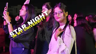 STAR NIGHT in(bbd University Lucknow) i am very *exited*