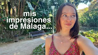 Mis primeras impresiones de Málaga siendo Estadounidense