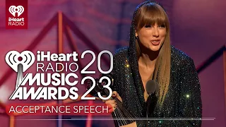 Taylor Swift Accepts The 2023 iHeartRadio Innovator Award!