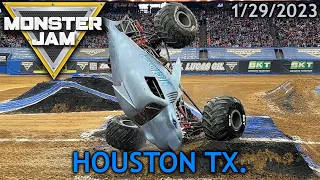 Monster Jam Houston TX. 2023, January 29th (Full Show) 4K 60fps