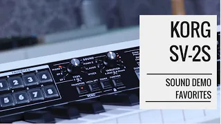 KORG SV2 / #SV2S - Best #Stagepiano 2020 with built-in Speakers | Favorites Sound Demo