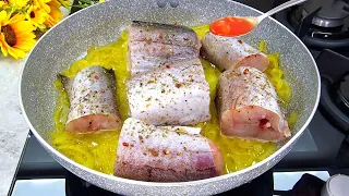 Дешёвый минтай вкуснее лосося, даже богатая свекровь просила рецепт рыбы! Я всегда буду так готовить