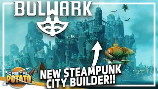 MOST INTERESTING City Builder of 2023?! - Bulwark - Base Builder Colony Sim