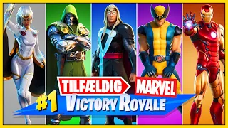 Tilfældig Marvel Skin Challenge • Dansk