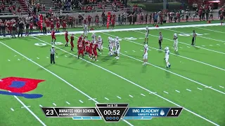 2023 Livestream : IMG Academy Football (Varsity White) vs. Manatee HS