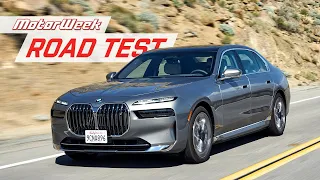 The 2023 BMW i7 Still Drives Like a True BMW | MotorWeek Road Test