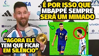 MESSI PROVOCOU MBAPPÉ COM JOGADORES NO VESTIÁRIO APÓS A FINAL DA COPA DO MUNDO EM ARGENTINA X FRANÇA