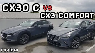 CX30 C vs CX3 comfort รีวิวเปรียบเทียบความต่างความคุ้มค่าเลือกรุ่นไหนตัดสินใจเลย #cx30 #cx3 #mazda