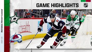 Stars @ Avalanche 2/15 | NHL Highlights 2022