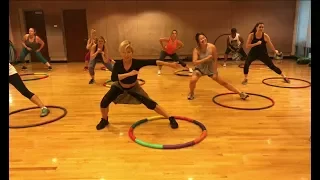 "PUMP" Valentino Khan - Dance Fitness Workout with Weighted Hula Hoops Valeo Club