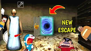 New Granny Secret SAFE Escape in Granny 1.8.1 New Update With Doraemon Shinchan and Nobita