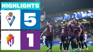 Resumen de SD Eibar vs Real Valladolid CF (5-1)