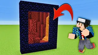 Minecraft αλλά με ψευδαίσθηση ILLUSION PORTALS FAMOUS GAMES