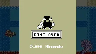 Wario Land: Super Mario Land 3 - Game Over (GB)