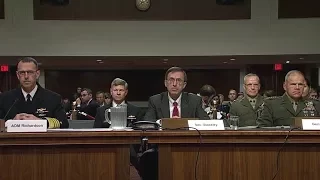 Senate Armed Services hearing on Navy posture. Sec  Stackley, ADM Richardson, Gen  Nelle