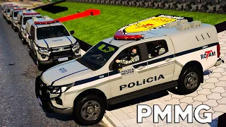 RONDAS TÁTICAS METROPOLITANAS ROTAM PMMG | NOVA S10 2022 | GTA 5 POLICIAL