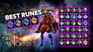 Everything you need to know about RUNES NO Rest For The Wicked BEST RUNES Elemental - Patch 1.0