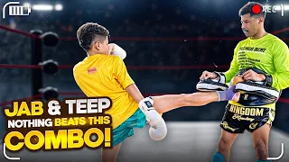Jab Teep Technique : Learn the Best Muay Thai Combo in 9 min!