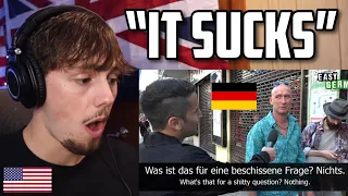 What Do Germans Think About the USA? (American Reacts)