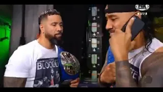 Roman Reigns El Jefe Tribal Llama A Los Usos WWE RAW EN Español latino 11 10 2021