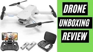 4DRC F8 GPS Drone with 4K Camera UNBOXING