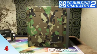 Customer Wants a CAMO PC so They Can Put it OUTSIDE?? | PC Building Simulator 2 | Episode 4