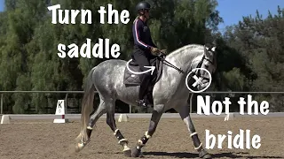 Turn the Saddle not the Bridle
