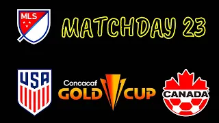 WATCH: MLS PREDICTIONS (7/8/23) | 🏆 CONCACAF GOLD CUP: USMNT VS CANADA