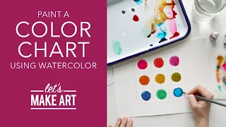 Let's Paint a Color Chart 🎨 | Beginner-Friendly Watercolor Art Tutorial from Let's Make Art