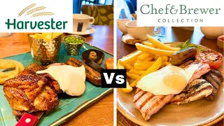 Mixed Grill - Harvester vs Chef & Brewer - Who makes it better?