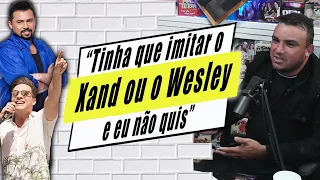 Não quis imitar Xand nem Wesley.