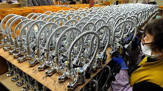 The process of making the faucets and showers we use every day. Shower faucet factory in Korea