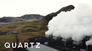 An energy plant with negative CO2 emissions