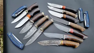 Выставка популярных ножей со скидками | Рубим дерево ножами