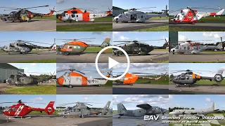 Galileo SAR Meet 2023 - Helicopters in static display at Nordholz Naval Air Base |Spotterday|