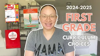 First Grade Curriculum Choices // 2024-2025 Homeschool Year