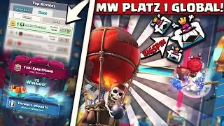 BESTER CLAN DER WELT! | Der ganze Clan pusht + BigSpin Top 20 Weltweit! | 500€ Spende | Clash Royale