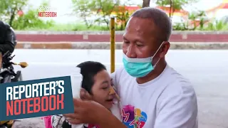 Dakilang ama, kinakarga ang dalagang anak para maipagamot ang malubhang sakit | Reporter's Notebook