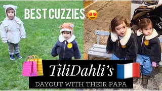 Thylane Katana and Dahlia daddy’s day 🇫🇷 Shopping with Nico Bolzico | Erwan Heussaff | Anne Curtis