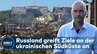 Krieg in der Ukraine: Russland nimmt verstärkt Odessa und Mikolajew unter Beschuss