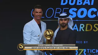 Cristiano Ronaldo Wins Best Player Globe Soccer Awards | 2020 HD 1080i