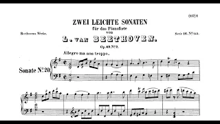 Beethoven - Piano Sonata No.20 in G major Op.49 No.2 (Barenboim)